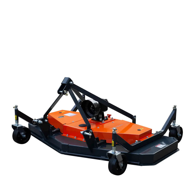 72" Tow-Behind 3-Point Hitch Finish Mower, 30-50 HP Compact Tractor, PTO Drive Shaft Included, GMD-TFN72