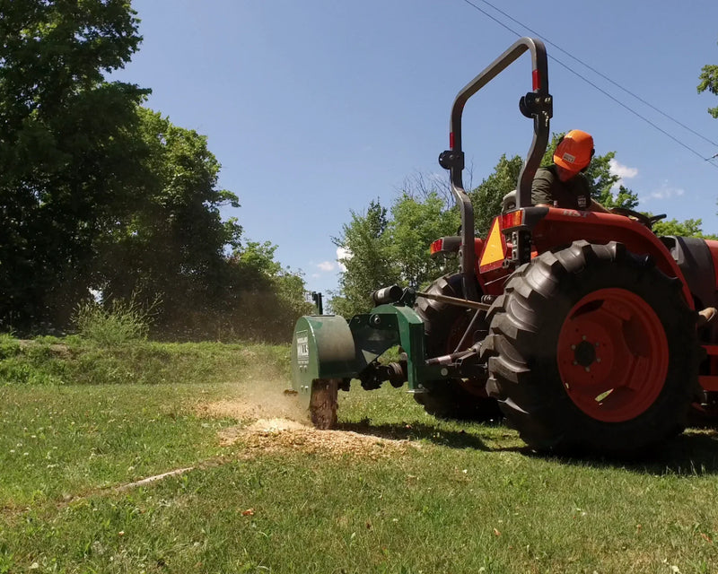 3-Point PTO Stump Grinder with 34 Carbide Teeth