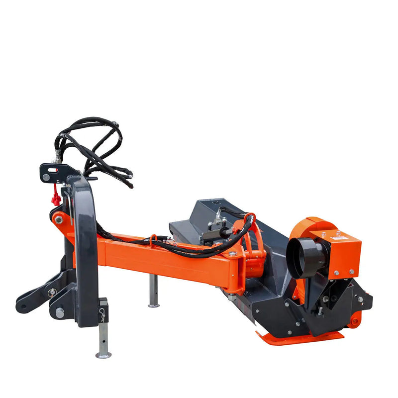 80" Ditch Bank Flail Mower, Offset Verge & Slope Cutter for Tractors 50-90 HP GMD-TFMO80