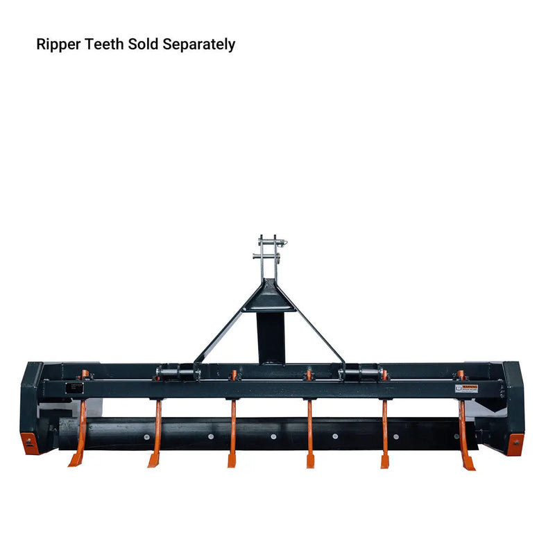 84" Tractor Land Leveler, 3-Point Hitch, 81" Grading Width, Adjustable Depth, Double Edge Blades, Category 1 & 2, GMD-TLL84