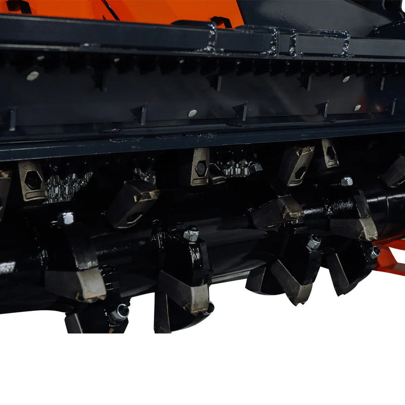 89" Forestry Brush Mulcher, Category 2 Hookup, Widia Cutting Teeth, 70-130 HP Tractors, 3-PTO Shaft Included, GMD-TMB90