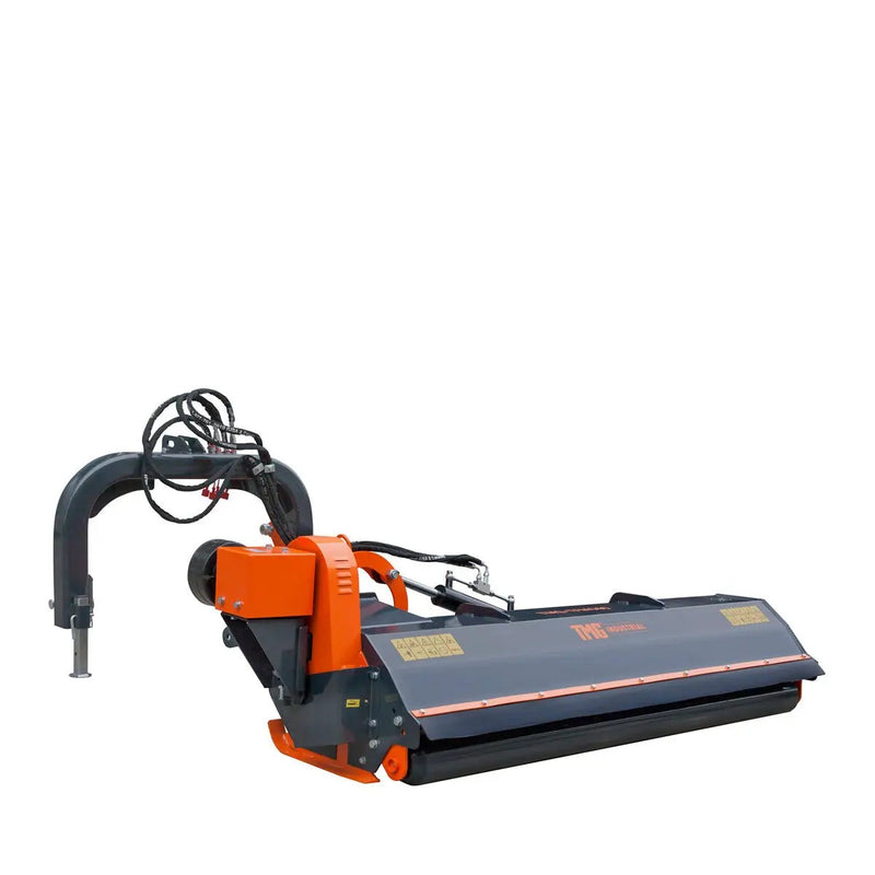 90" Ditch Bank Flail Mower, Offset Verge & Slope Cutter for Tractors 50-90 HP GMD-TFMO90