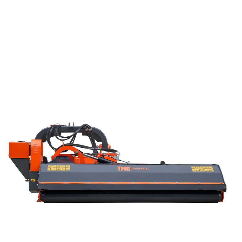 90" Ditch Bank Flail Mower, Offset Verge & Slope Cutter for Tractors 50-90 HP GMD-TFMO90