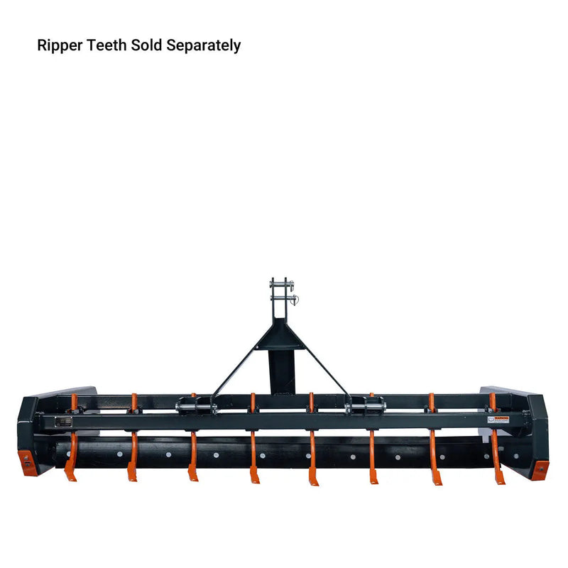 96" Tractor Land Leveler, 3-Point Hitch, 94" Grading Width, Adjustable Depth, Double Edge Blades, Category 1 & 2, GMD-TLL96