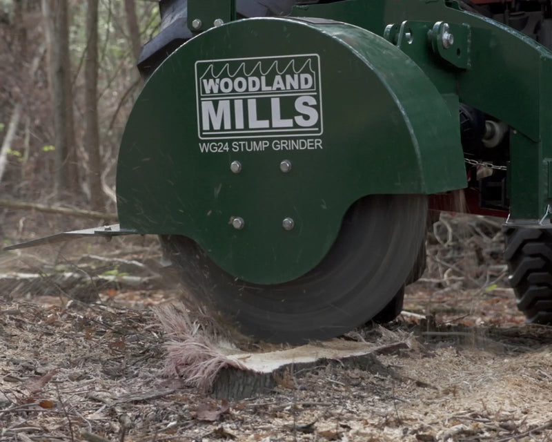 3-Point PTO Stump Grinder with 34 Carbide Teeth