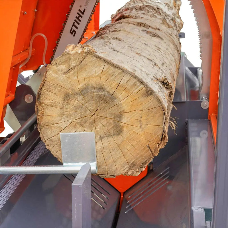 Firewood Log Splitter Processor Conveyor, 15" x 24" Log Capacity, 14 HP Kohler Engine, 18" STIHL Chainsaw, GMD-GLS20