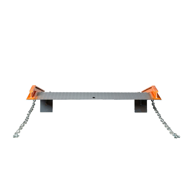 Forklift Ramp 60" x 48", 53-½" Usable Ramp Width, Locking Legs & Side Curbs, GMD-FLR13