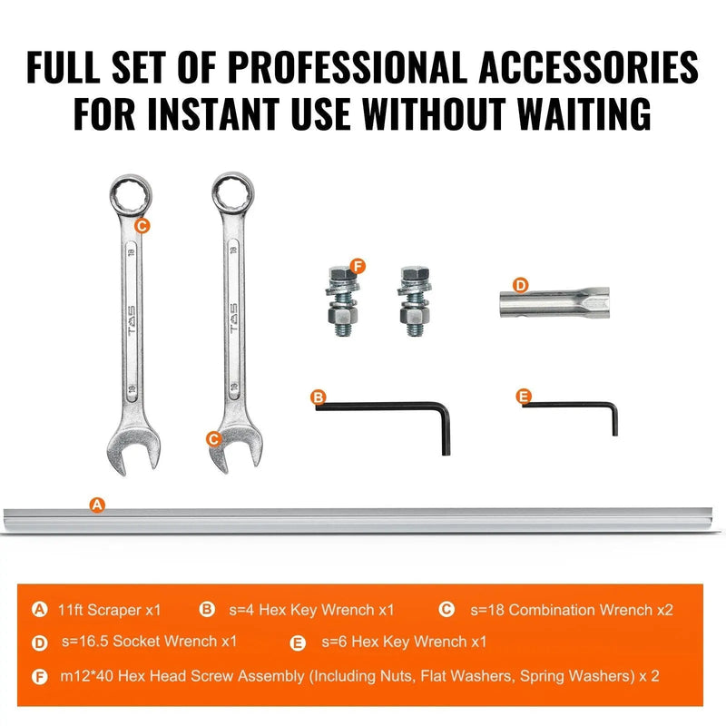 Gas Concrete Screed, 4-Stroke Vibrating Motor, Heavy-Duty Paving Tool, Smooth Finishing Performance, DOBA-GCS4