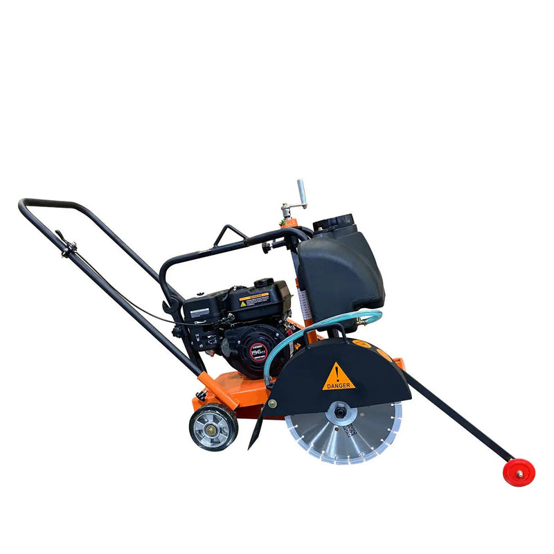Heavy-Duty Walk Behind Concrete Floor Saw, w/6.5 HP Loncin Gasoline Engine, 3" Cutting Depth, GMD-Q300