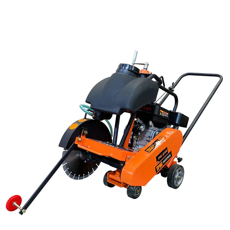 Heavy-Duty Walk Behind Concrete Floor Saw, w/6.5 HP Loncin Gasoline Engine, 3" Cutting Depth, GMD-Q300