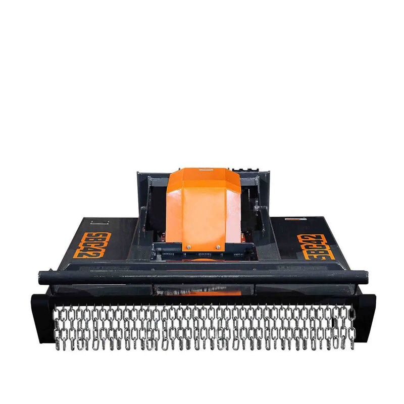 Mini Skid Steer Rotary Brush Cutter, 42" Cut Width, 2-½" Capacity, Hydraulic Motor, Toro Style Mount Plate,GMD-SBC42