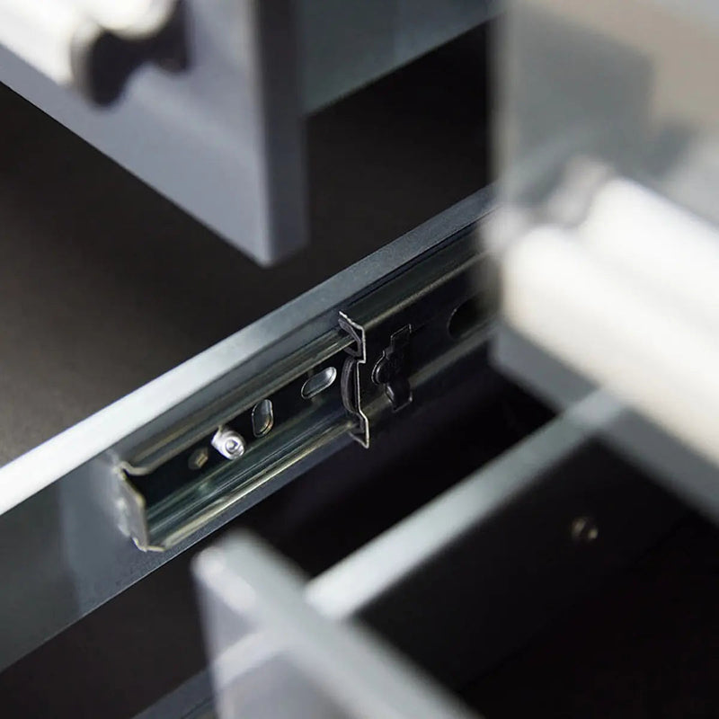 Pro Series 7-Ft 12-Drawer Workbench with Stainless Steel Top, Ball Bearing Double Slides & Casters, GMD-WB712