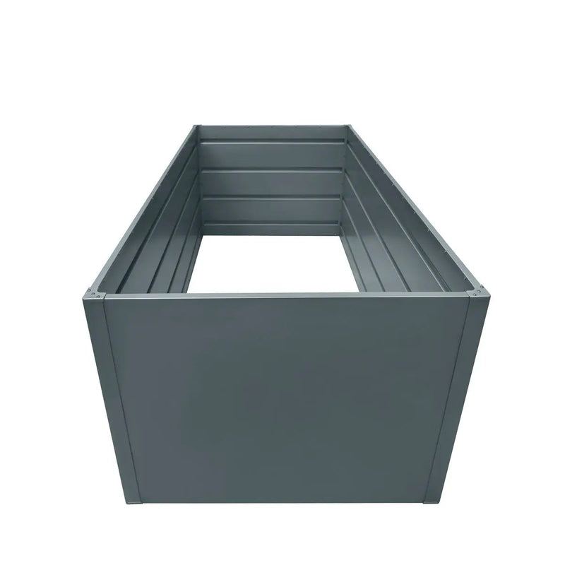Rectangular Metal Raised Garden Bed, 79" Bed Planting, Garden Planter, Galvanized & Powder Coated, GMD-MGB79