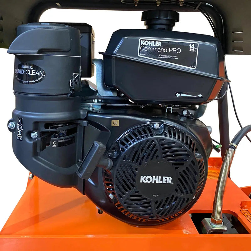 Reversible Plate Compactor, 8500-lb Compact Capacity, 14 HP CH440 Kohler Command Pro Series Engine, 34" Compaction Depth, GMD-PC330K