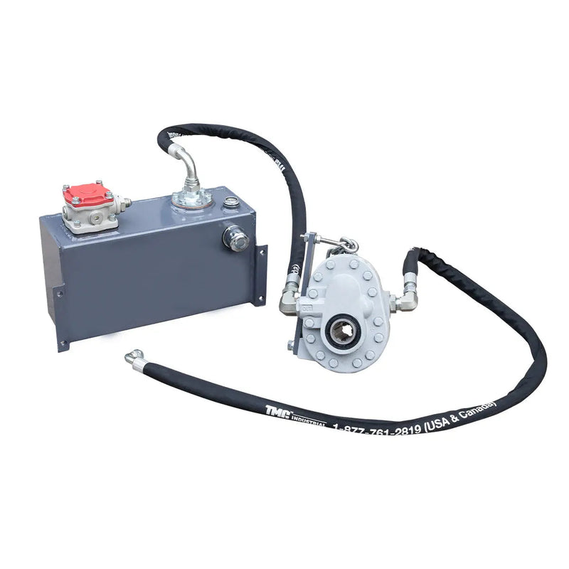 Self-Contained Gear Pump Assembly w/Hydraulic Tank for Tractor Backhoe GMD-TBH90/TBH88, 5.85 GPM Flow Rate, 4.5 US Gallon Tank, GMD-TBH90-J