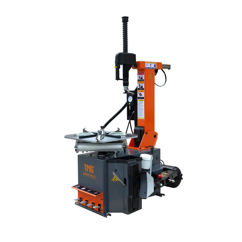 Tilt-back Semi Automatic Tire Changer, Pneumatic Assist Arm, 14" - 28" Rim Clamping, CETL Certified GMD-TC28A