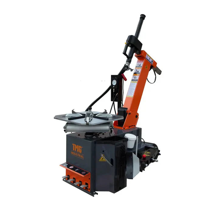 Tilt-back Semi Automatic Tire Changer, Pneumatic Assist Arm, 14" - 28" Rim Clamping, CETL Certified GMD-TC28A