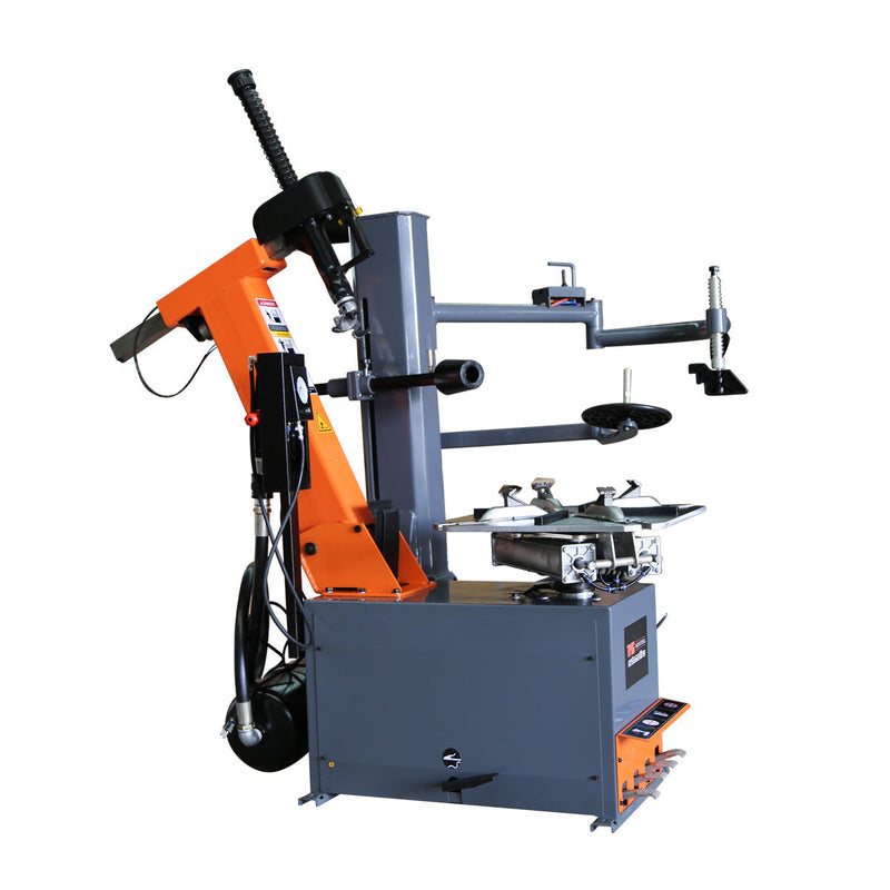 Tilt-back Semi Automatic Tire Changer, Pneumatic Assist Arm, 14" - 28" Rim Clamping, CETL Certified GMD-TC28A