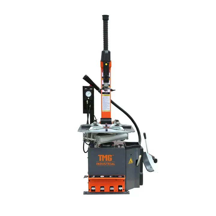 Tilt-back Semi Automatic Tire Changer, Pneumatic Assist Arm, 14" - 28" Rim Clamping, CETL Certified GMD-TC28A