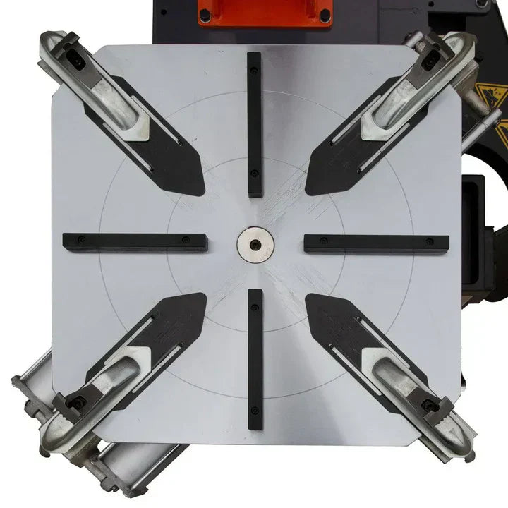 Tilt-back Semi Automatic Tire Changer, Pneumatic Assist Arm, 14" - 28" Rim Clamping, CETL Certified GMD-TC28A