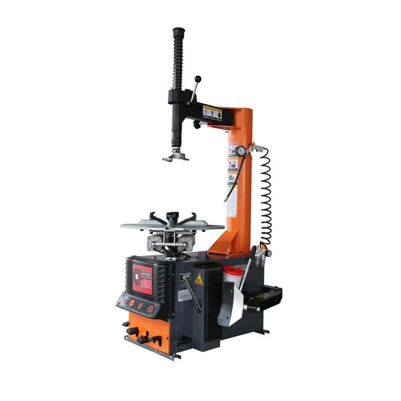 Semi Automatic Tire Changer with Pneumatic Assist Arm, 12" - 24" Rim Clamping, CETL Certified GMD-TC24A