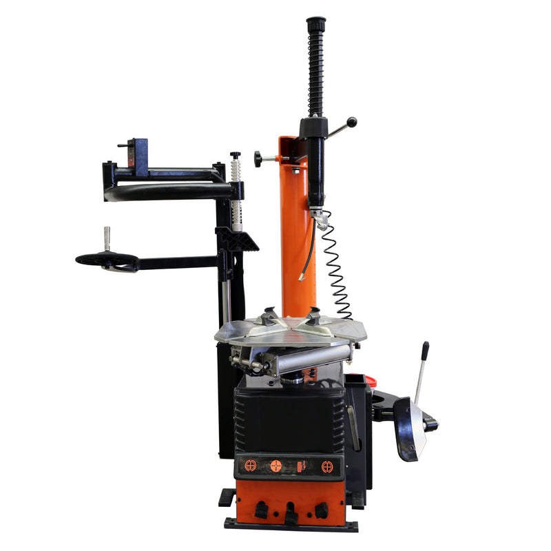 Semi Automatic Tire Changer with Pneumatic Assist Arm, 12" - 24" Rim Clamping, CETL Certified GMD-TC24A