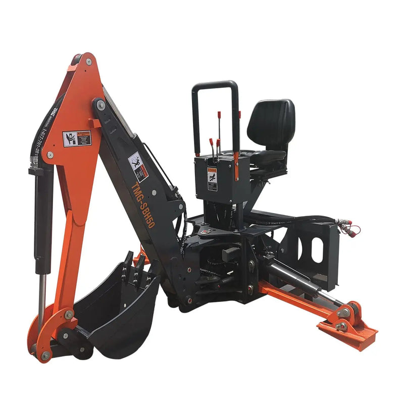 Skid Steer Swivel Backhoe Attachment (Discontinued – No Longer Available) GMD-SBH50