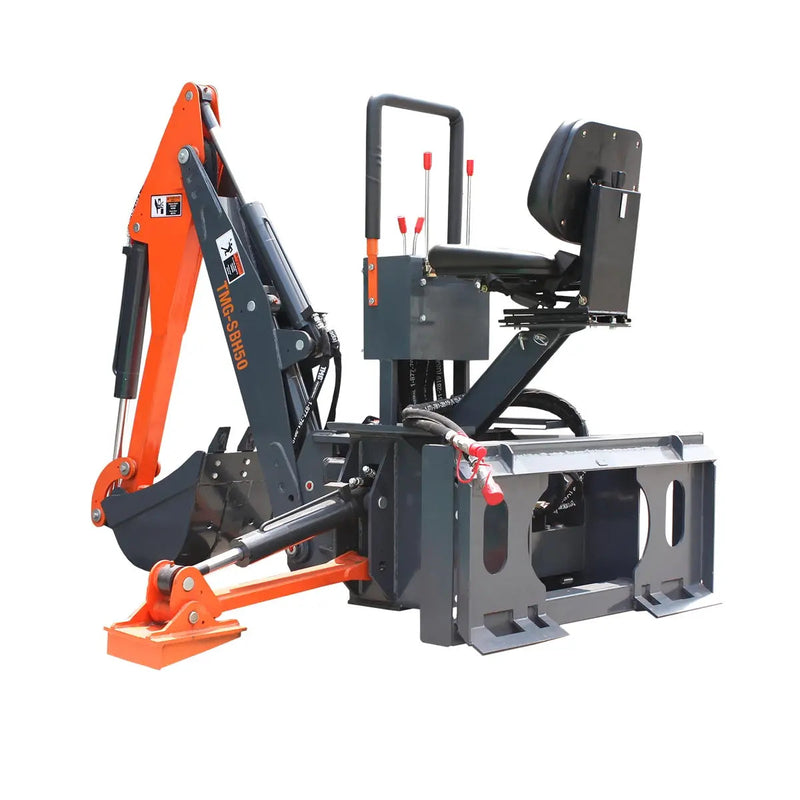 Skid Steer Swivel Backhoe Attachment (Discontinued – No Longer Available) GMD-SBH50