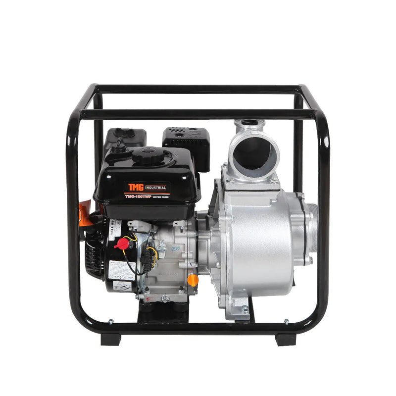 GMD-100TWP 352 GPM 4" Semi-Trash Water Pump with 7.5 HP Gas Engine