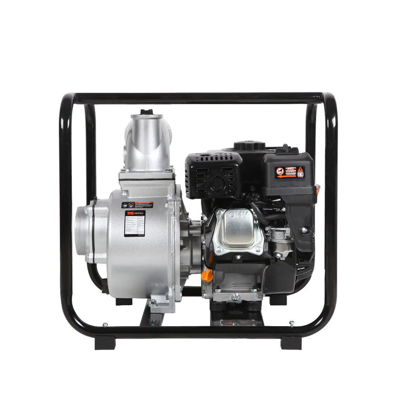 GMD-100TWP 352 GPM 4" Semi-Trash Water Pump with 7.5 HP Gas Engine