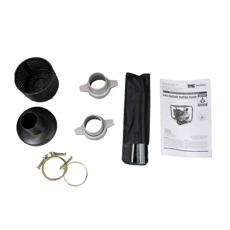 GMD-50TWP 132 GPM 2" Semi-Trash Water Pump with 6.5 HP Gas Engine