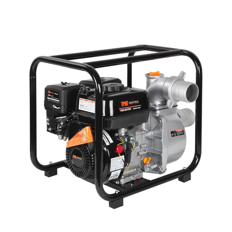 GMD-80TWP 220 GPM 3" Semi-Trash Water Pump with 6.5 HP Gas Engine