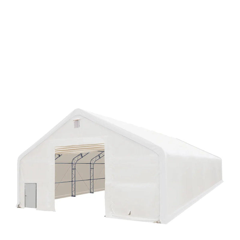 40' x 80' Dual Truss Storage Shelter with Heavy Duty 21 oz PVC Cover & Drive Through Doors, GMD-DT4082 (Previously DT4081)