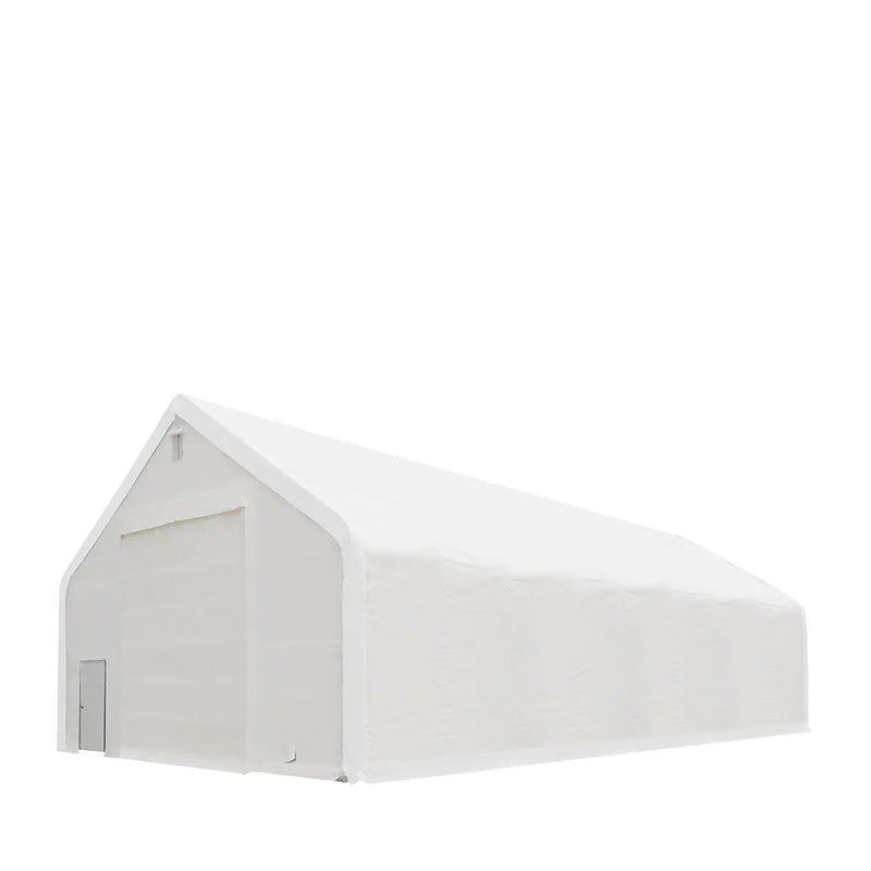 40' x 80' Dual Truss Storage Shelter with Heavy Duty 21 oz PVC Cover & Drive Through Doors, GMD-DT4082 (Previously DT4081)