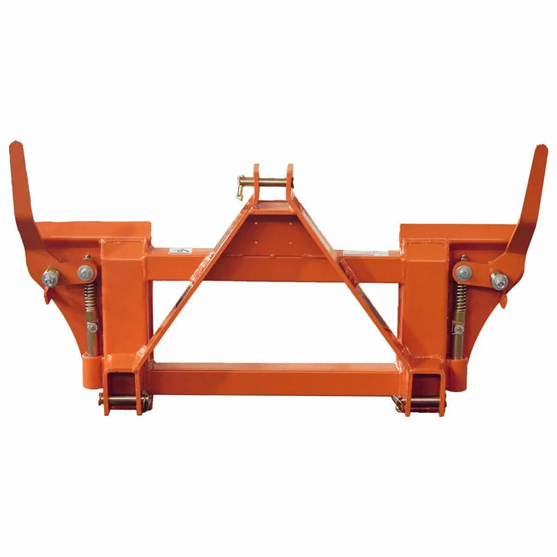 3-Point CAT1 to Universal Quick Attach Adapter Skid Steers, 2200 Lb Capacity, 3-Point Hitch Connection, GMD-TQS04
