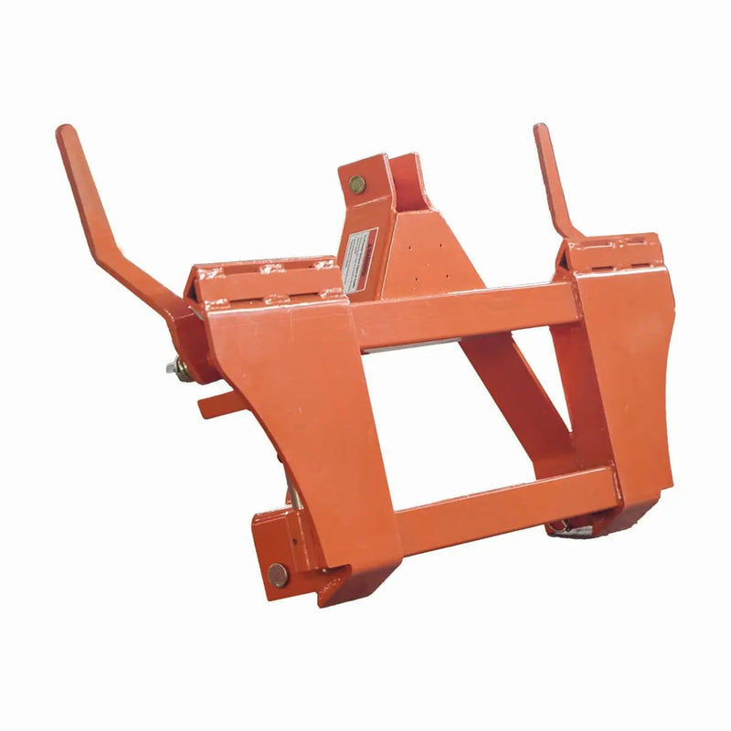 3-Point CAT1 to Universal Quick Attach Adapter Skid Steers, 2200 Lb Capacity, 3-Point Hitch Connection, GMD-TQS04