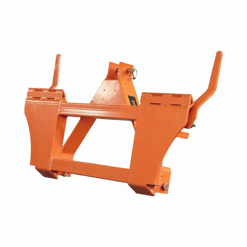 3-Point CAT1 to Universal Quick Attach Adapter Skid Steers, 2200 Lb Capacity, 3-Point Hitch Connection, GMD-TQS04