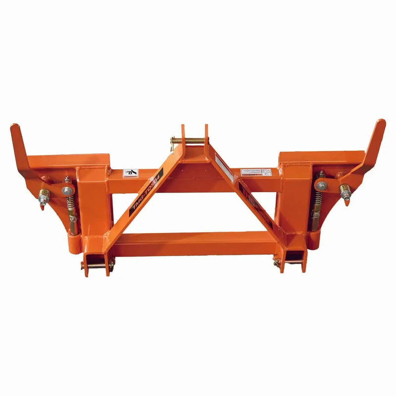 3-Point CAT1 to Universal Quick Attach Adapter Skid Steers, 2200 Lb Capacity, 3-Point Hitch Connection, GMD-TQS04