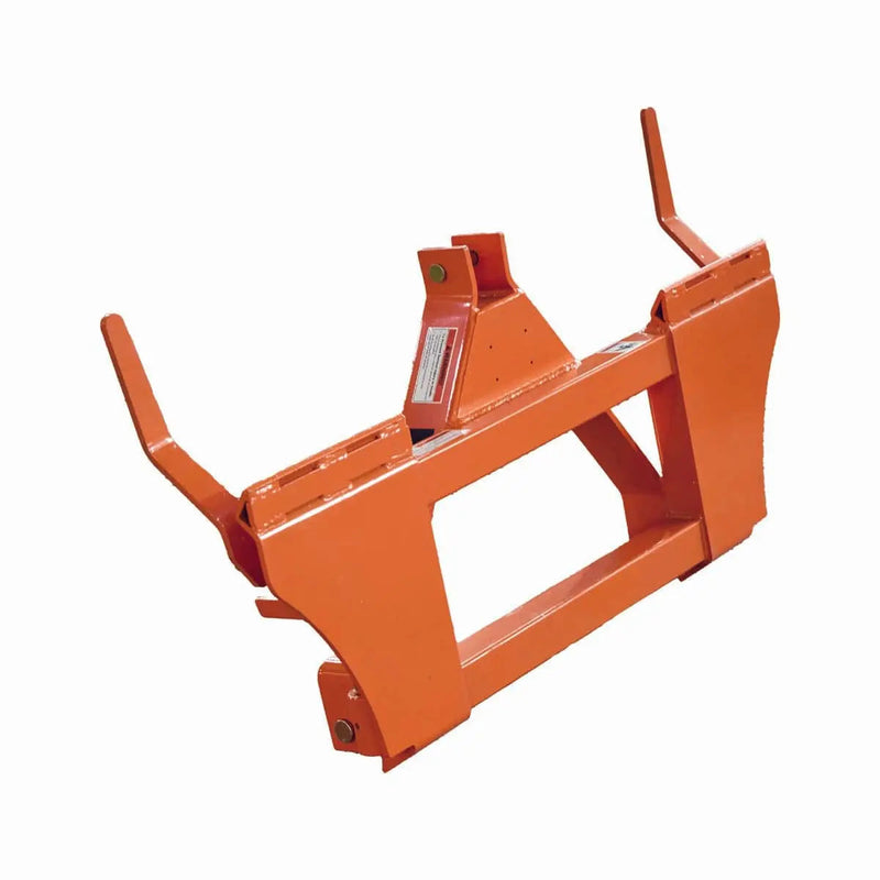 3-Point CAT1 to Universal Quick Attach Adapter Skid Steers, 2200 Lb Capacity, 3-Point Hitch Connection, GMD-TQS04