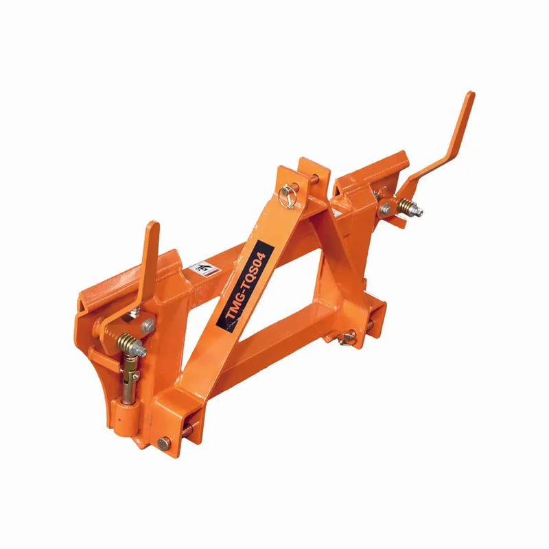 3-Point CAT1 to Universal Quick Attach Adapter Skid Steers, 2200 Lb Capacity, 3-Point Hitch Connection, GMD-TQS04