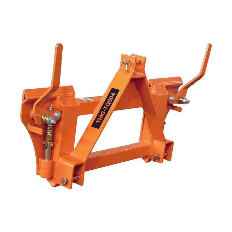 3-Point CAT1 to Universal Quick Attach Adapter Skid Steers, 2200 Lb Capacity, 3-Point Hitch Connection, GMD-TQS04