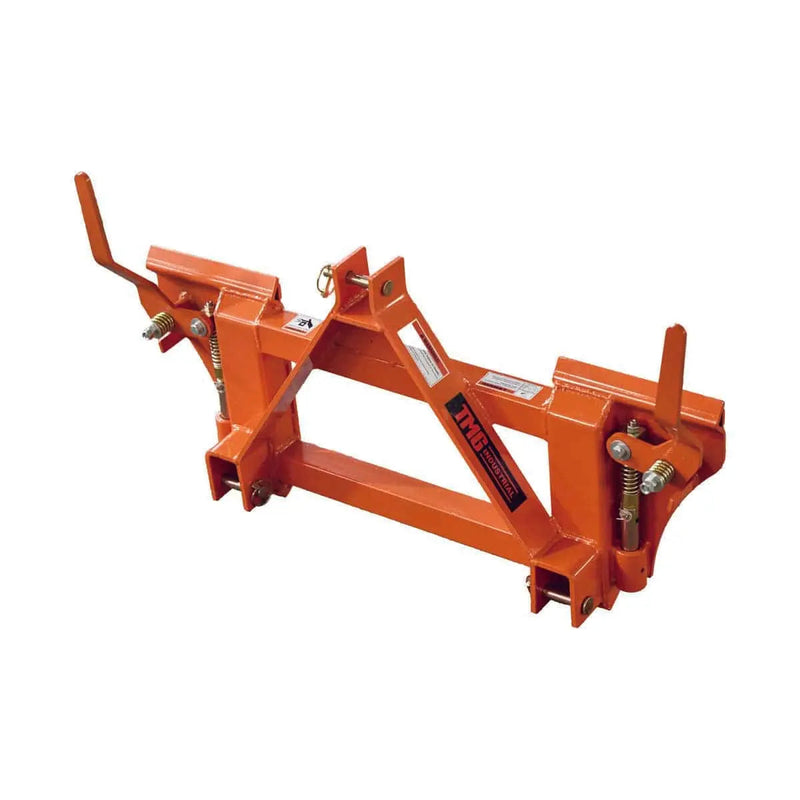 3-Point CAT1 to Universal Quick Attach Adapter Skid Steers, 2200 Lb Capacity, 3-Point Hitch Connection, GMD-TQS04