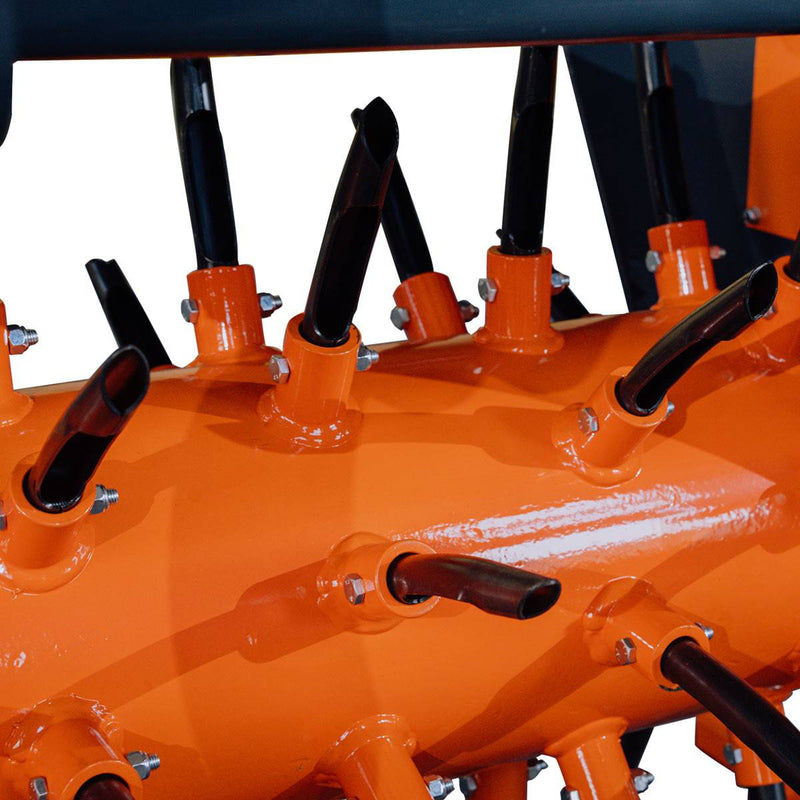 3 Point Hitch Drum Plug Aerator, 50" Working Width, Cat 1 & Cat 2 Tractors, 5" Plug Length, GMD-TLA50