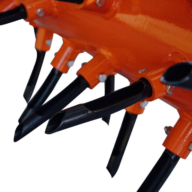 3 Point Hitch Drum Plug Aerator, 50" Working Width, Cat 1 & Cat 2 Tractors, 5" Plug Length, GMD-TLA50