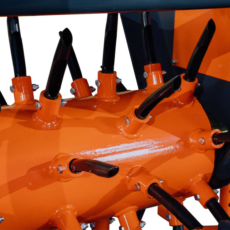 3 Point Hitch Drum Plug Aerator, 62" Working Width, Cat 1 & Cat 2 Tractors, 5" Plug Length, GMD-TLA60