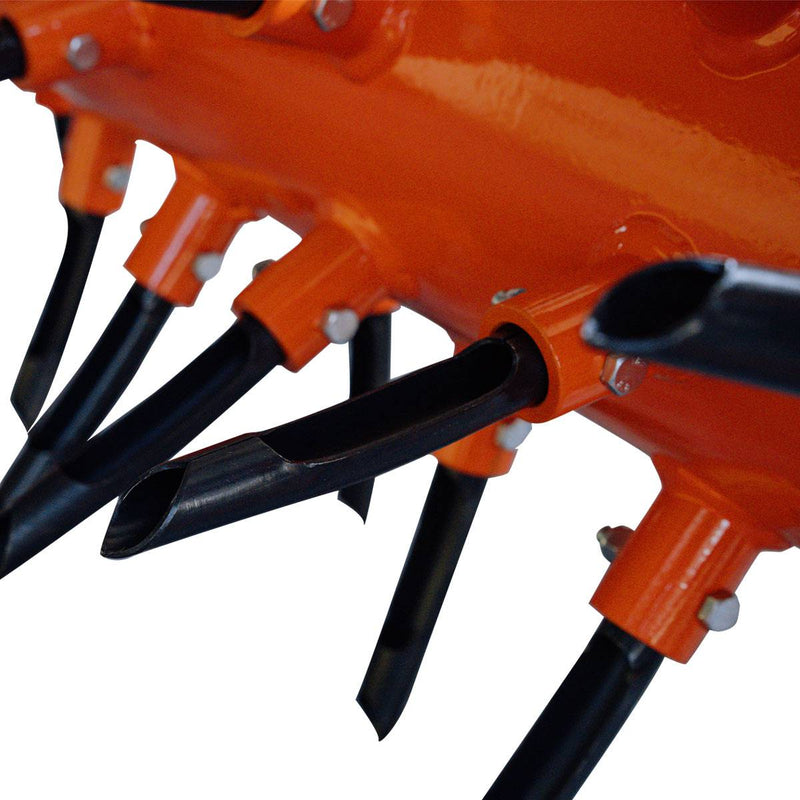 3 Point Hitch Drum Plug Aerator, 62" Working Width, Cat 1 & Cat 2 Tractors, 5" Plug Length, GMD-TLA60