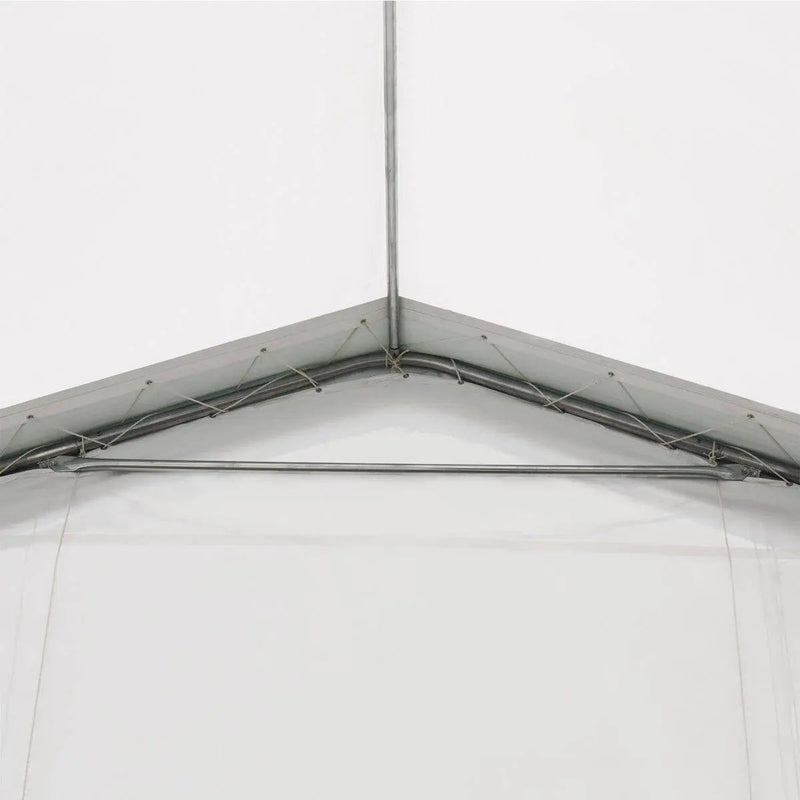 30' x 40' Peak Ceiling Storage Shelter with Heavy Duty 17 oz PVC Cover & Drive Through Doors, GMD-ST3040V