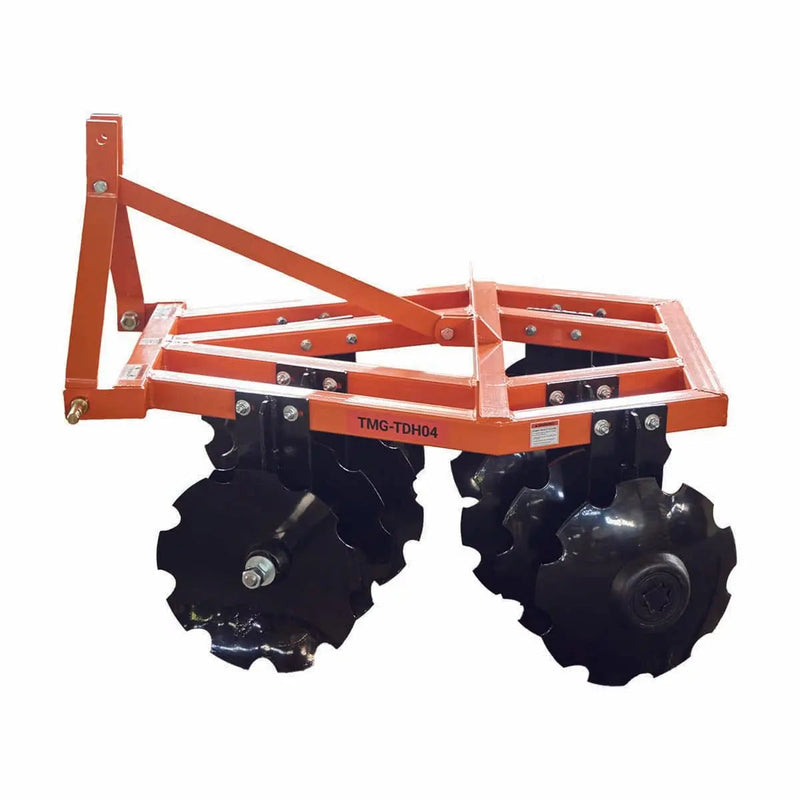 48" Notched Disc Harrow, 3-Point Hitch, Cat 1 Hook-up, 20-30 HP Tractors, GMD-TDH04