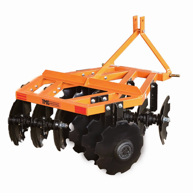 48" Notched Disc Harrow, 3-Point Hitch, Cat 1 Hook-up, 20-30 HP Tractors, GMD-TDH04