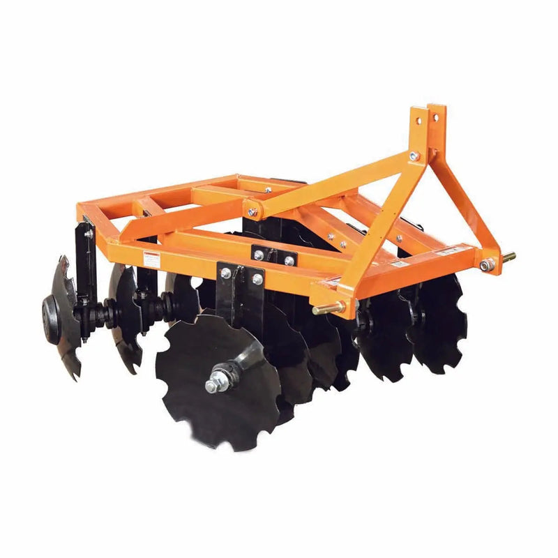 48" Notched Disc Harrow, 3-Point Hitch, Cat 1 Hook-up, 20-30 HP Tractors, GMD-TDH04